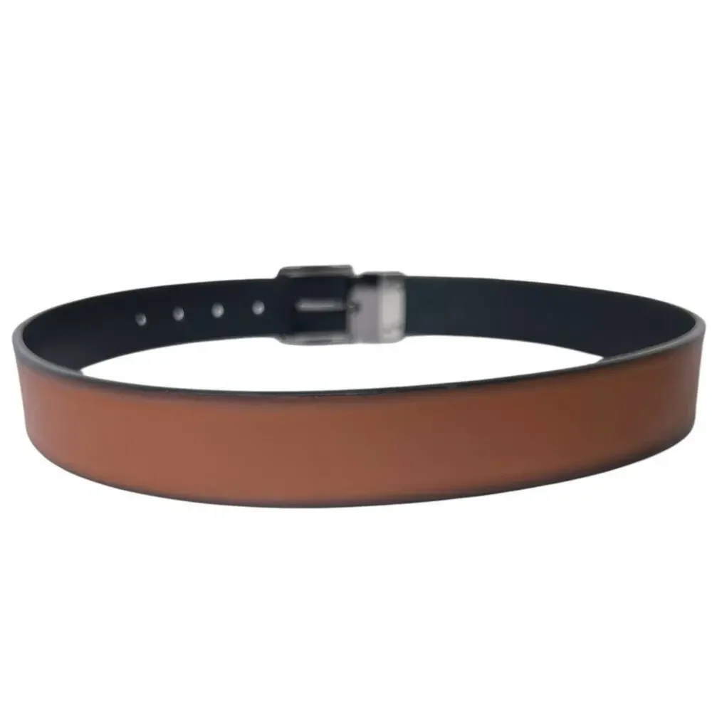 Dickies Reversible Leather Belt in Black & Brown Fits Men's Waist 30- 36